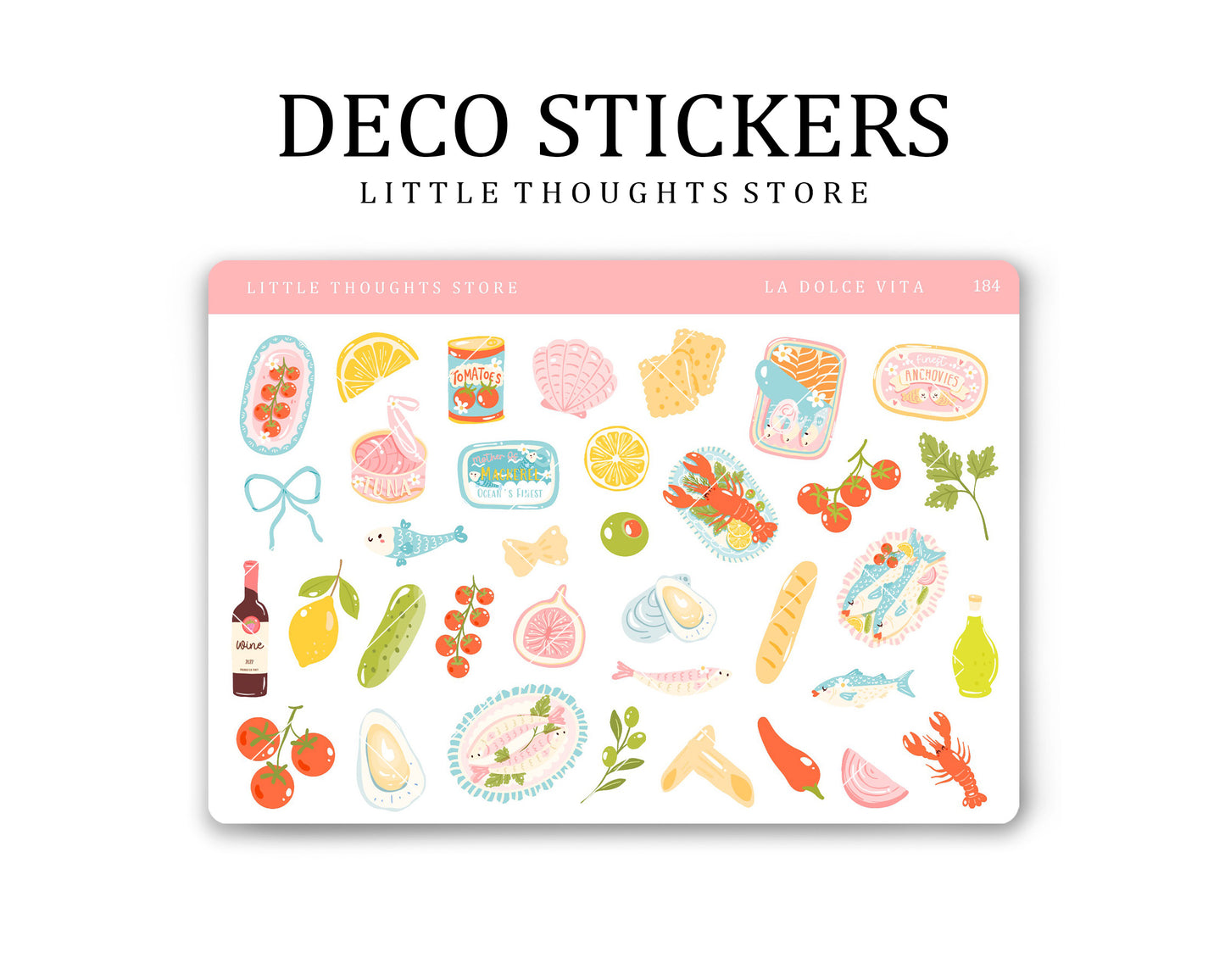 La Dolce Vita Deco Stickers