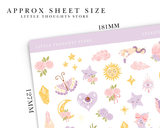 Celestial Boho Deco Stickers