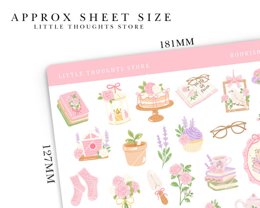 Bookish Garden Deco Stickers