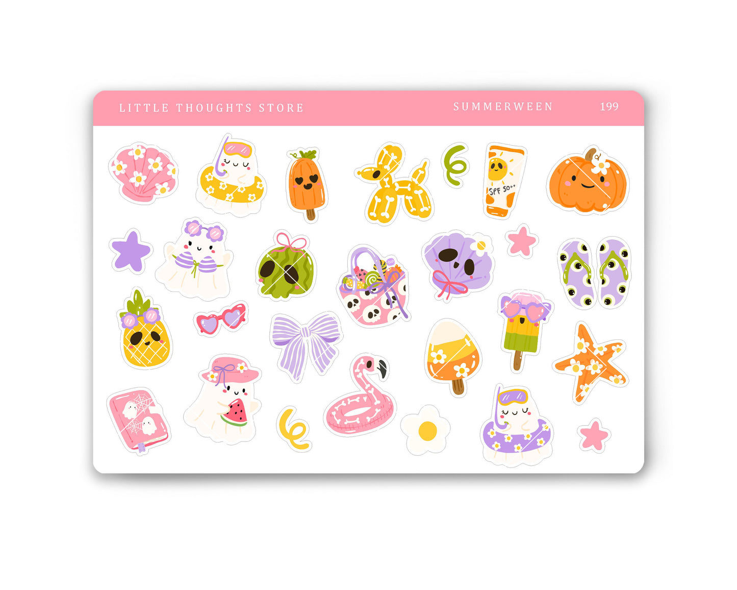 Summerween Deco Stickers