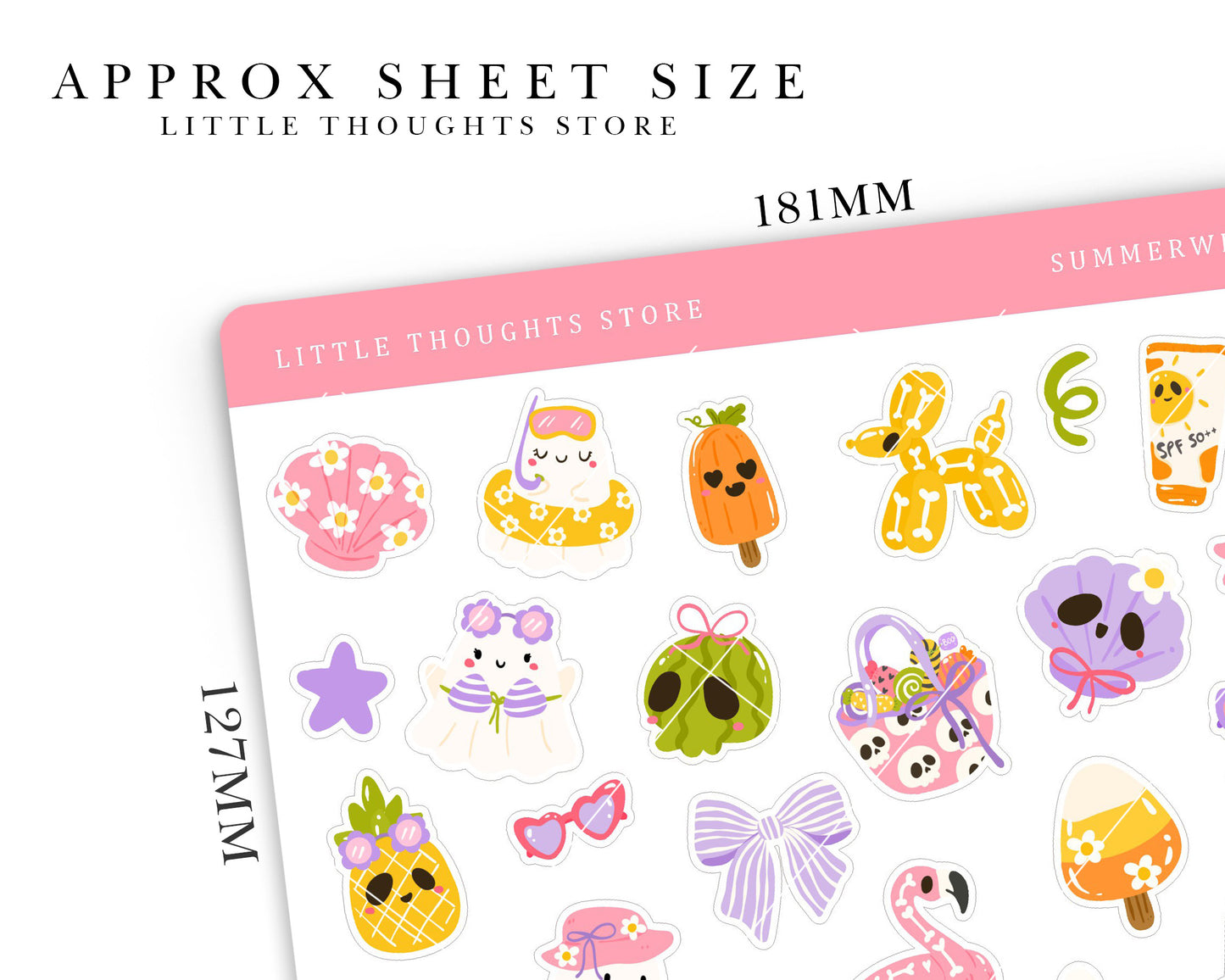 Summerween Deco Stickers