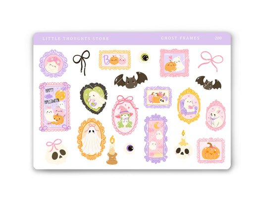 Ghost Frames Deco Stickers