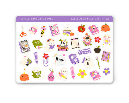 Halloween Stationery Deco Stickers