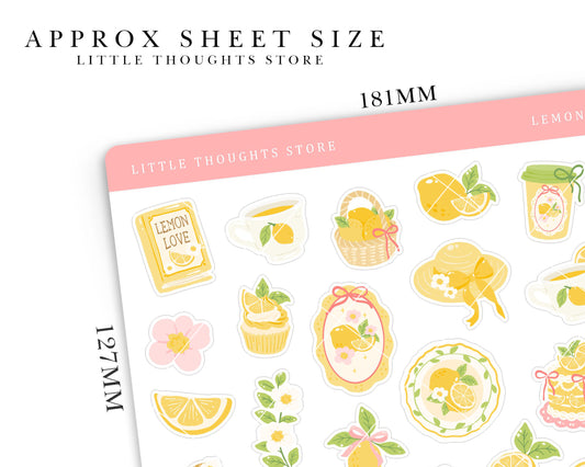 Lemons Deco Stickers