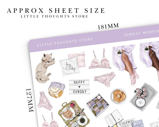 Sunday Mornings Deco Stickers