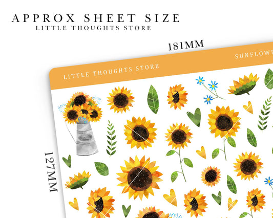 Sunflower Deco Stickers