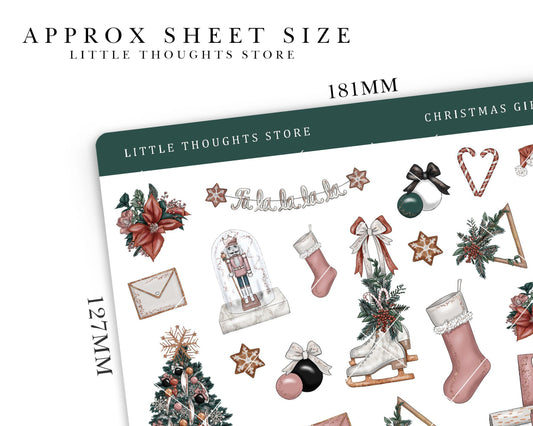 Christmas Gifts Deco Stickers