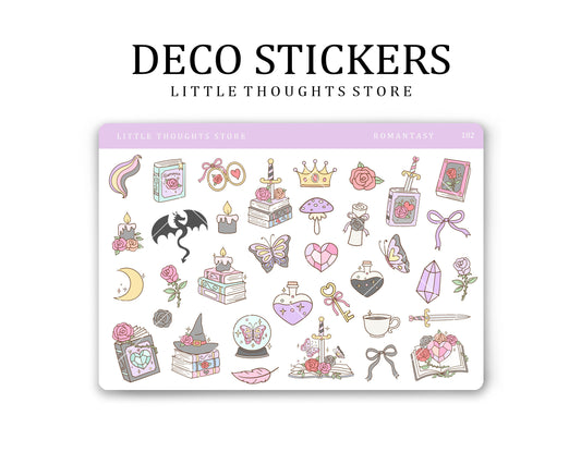 Romantasy Deco Stickers