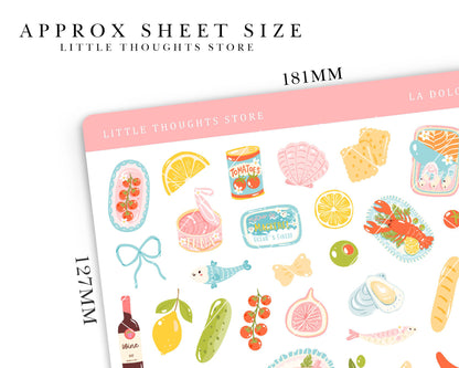 La Dolce Vita Deco Stickers