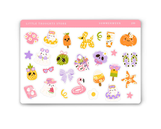 Summerween Deco Stickers