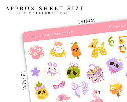 Summerween Deco Stickers