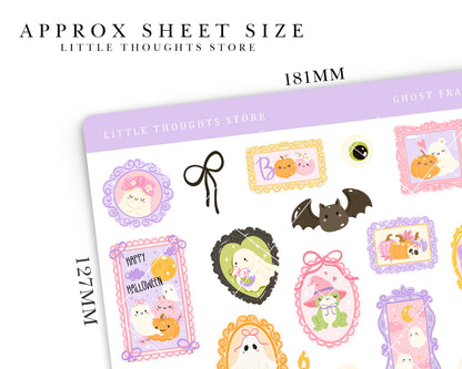 Ghost Frames Deco Stickers