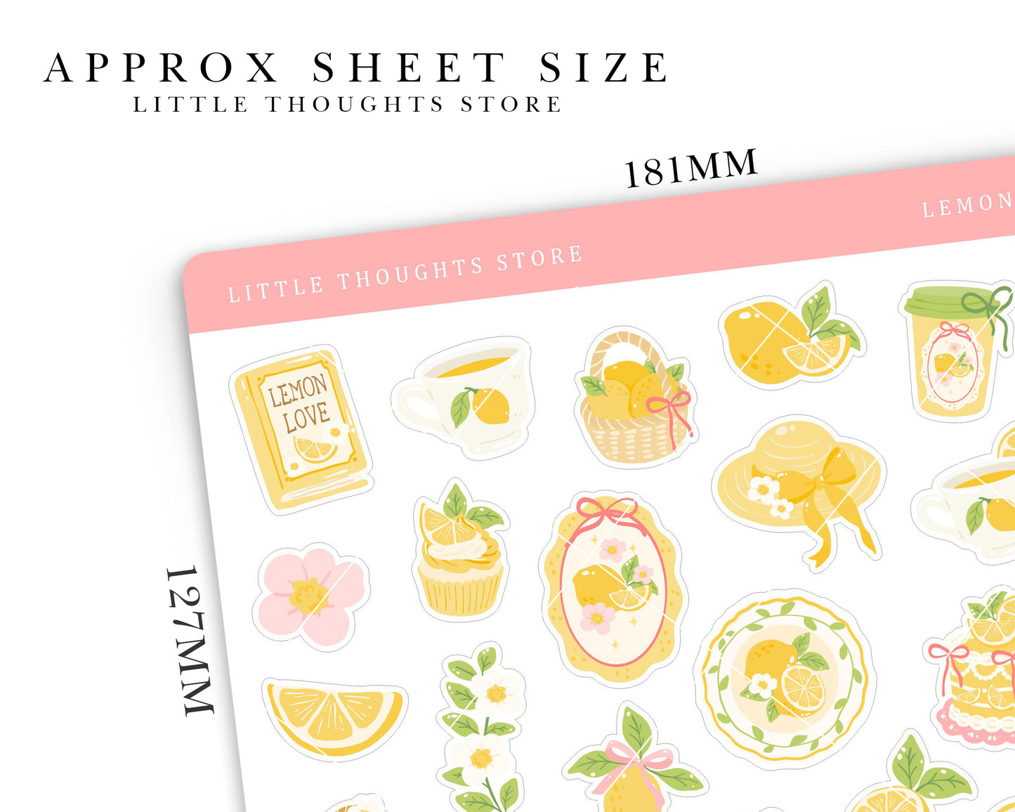 Lemons Deco Stickers