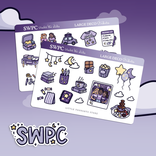 SWPC Large Deco Stickers