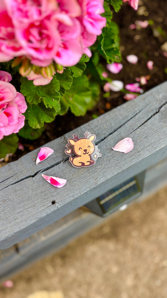 Deer Acrylic Pin
